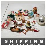 Qty20 Mixed Vintage Christmas Tree Ornaments