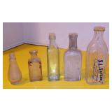 Vintage Glass Bottles