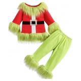 Christmas Grinch Toddler Set