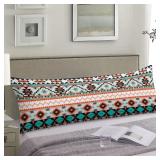 Aztec Western Body Pillow Cover Southwestern Nativ