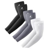 Arm Sleeves for Men Women Kids 3 Pairs Compression