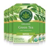 Traditional Medicinals Tea  Organic Green Tea Matc