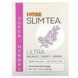 Hobe Labs Ultra Slim Tea Super Herbal 24 Tea Bags