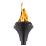 $18 Large Flame Metal Outdoor Torch - TIKI