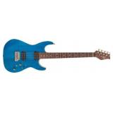 #456810 Michael Kelly 62 Flame Elec Guitars - Blue