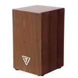 #755217 Tycoon Hand-Painted Brown Cajon