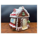 Christmas Gingerbread House Cookie Jar