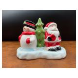 Santa and Frosty Salt & Pepper Shakers