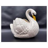 Vintage 1982 Holland Mold Style Ceramic Swan