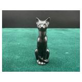 Miniature 2.25" Black Cat Figurine