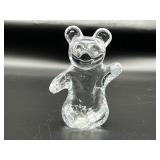 Super Derpy 4" Glass Bear Paperweight :)