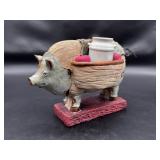 Cute Folk Art Style Pig Salt & Pepper Set