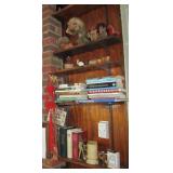 Books & Misc Decor (On Wall Shelfs)