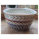 Large Ceramic Mixing Bowl Made In Poland