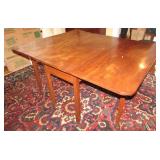 Solid Wood Drop Leaf Gate Leg Table