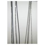 Black & Silver Tone Necklaces