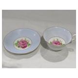 "Rosina" Bone China Tea Cup & Saucer