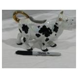 Hand Painted Made In Japan Cow Creamer