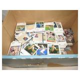 Box Unsearched Baseball Cards Some Stuck Together