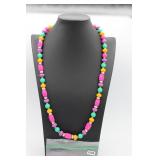 Multcolored beaded necklace