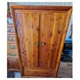 VINTAGE ALL  CEDAR ARMOIRE