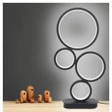 Modern Dimmable LED Table Lamp with 4 Circles Very