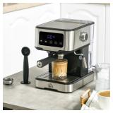 Espresso Machine 15-Bar Coffee Maker w/ Frother Es