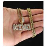 24" Rope Chain 14k Gold Plated