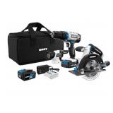 3-Tool 20-Volt Cordless Combo Kit with and 16-inch