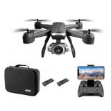 4k HD Wide Angle Camera WIFI FPV Drone 2 battery E