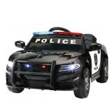 12V Kids Ride on Police Car Electric Battery Power