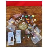 Lot of Buttons & Pins