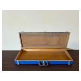 Wooden Blue Shotgun Takedown Case