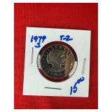 1979-S Type 2 Susan B. Anthony $1 Dollar Coin