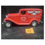 Pete Jakes ERTL Ford Del. Van Bank w/Key