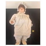 Antique Madame Hendren Rekord Doll 26"  Works