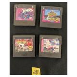 4 SEGA  Game Gear Cartridges