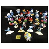 Smurf Lot of 27 Figures