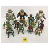 TMNT Action Figure Lot: 13 Figures plus