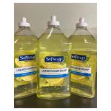 3 large refills Softsoap hand soap 96 fl oz