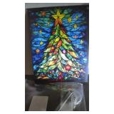 New Christmas tree sun catcher w/chain