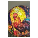 New rooster sun catcher