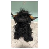 New black Highland cow plush 9ï¿½ tall so fluffy!