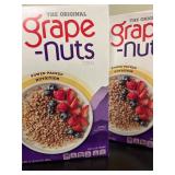 2 in date boxes Grape Nuts cereal