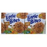 3 box Little Bites CRUMB CAKES 15 pouches