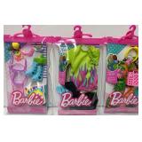 3 new packs of Barbie & Ken outfits / accessories