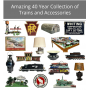 Amazing 40 Year Collection of Trains and Accessories