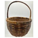 Miniature woven basket