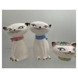 Holt Howard cozy kitten cat S&P shakers