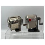 Vintage pencil sharpeners